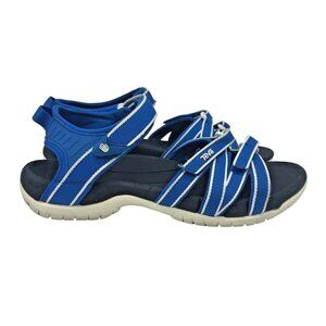 TEVA TIRRA Womens  7/38 Blue Strappy Sport Sandal Waterproof
